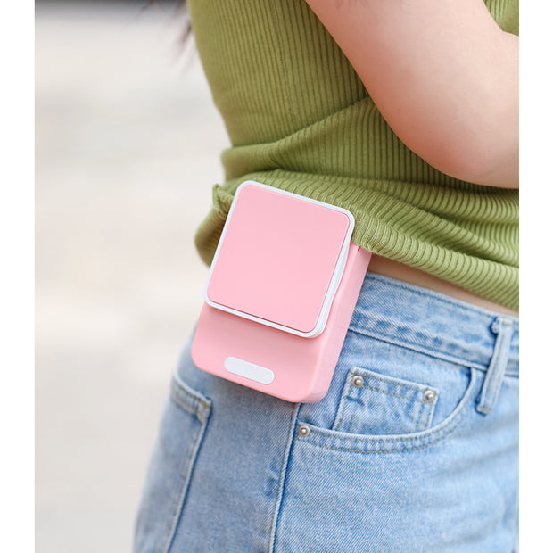 Fan Mini Portable Hanging Waist